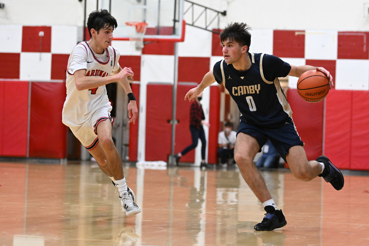 Lincoln Canby boys basketball Leon Neuschwander 48